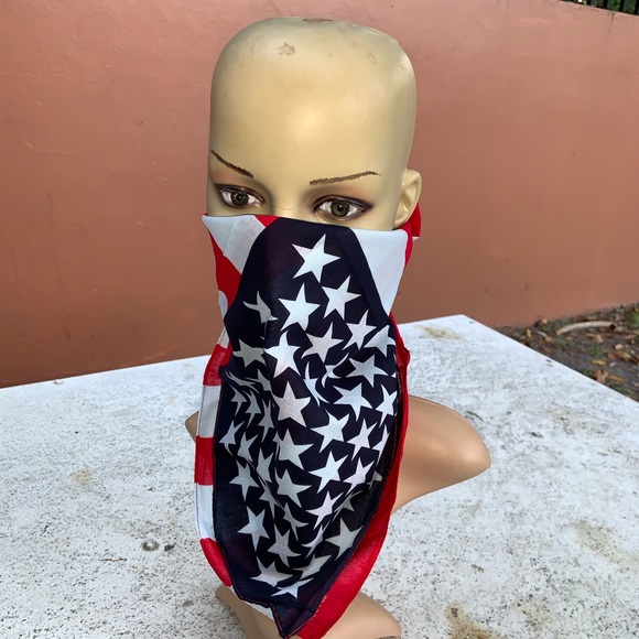 scorpiomvp Other - USA🇺🇸Red white and blue Multi functional scarf